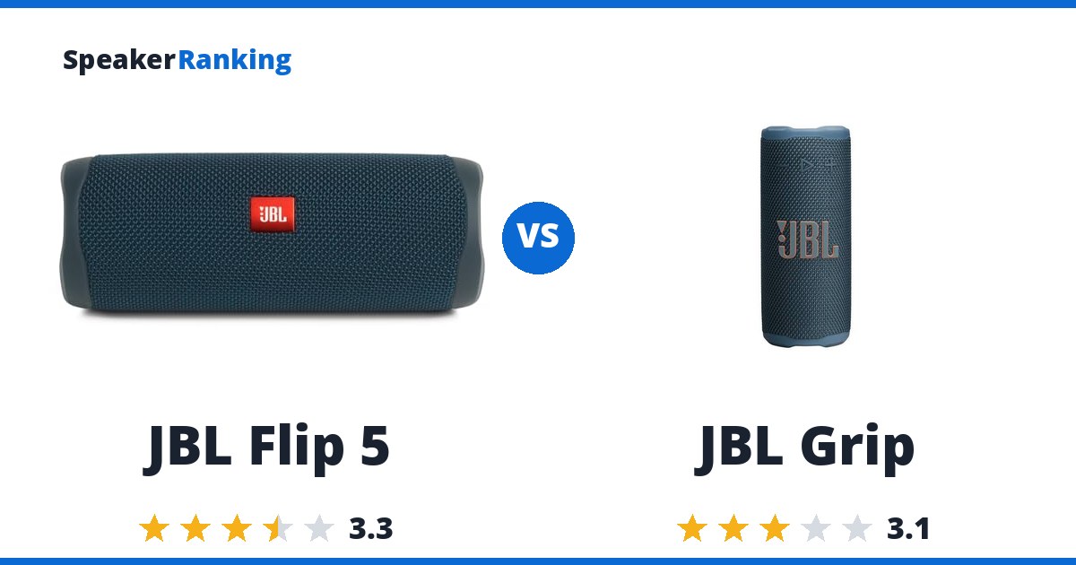 JBL Flip 5 vs JBL Grip