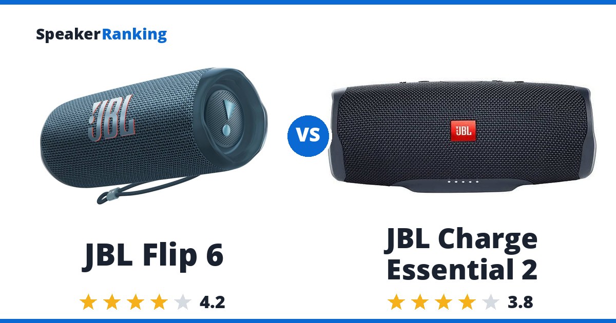 JBL Flip 6 vs JBL Charge Essential 2