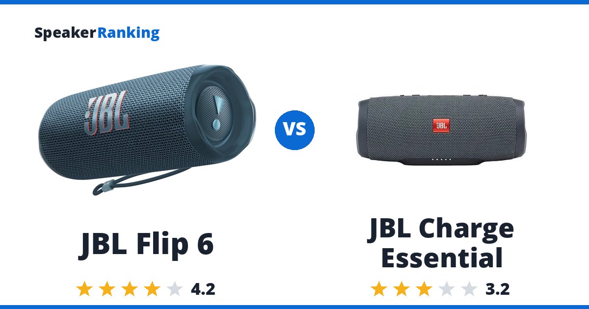 JBL Flip 6 vs JBL Charge Essential