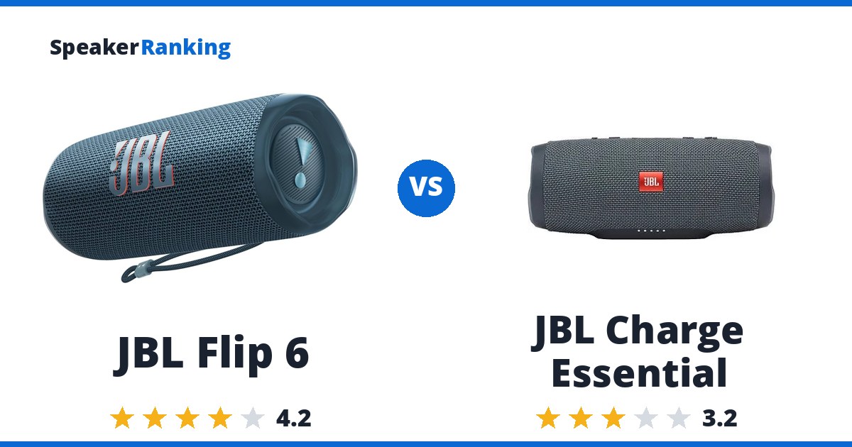 JBL Flip 6 vs JBL Charge Essential
