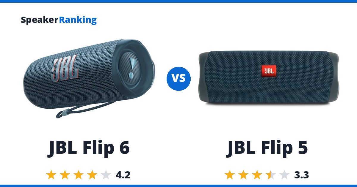 JBL Flip 6 vs JBL Flip 5