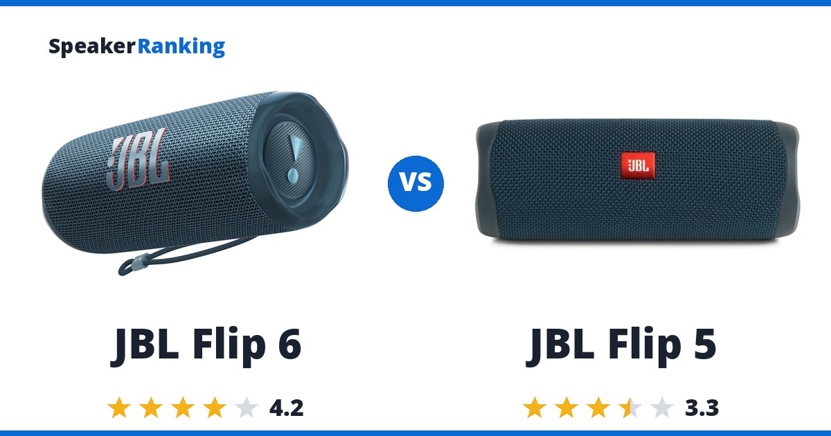 JBL Flip 6 vs JBL Flip 5