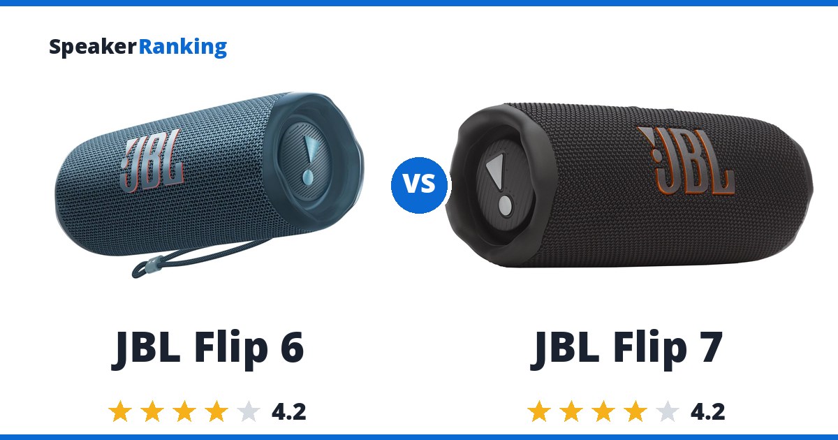 JBL Flip 6 vs JBL Flip 7