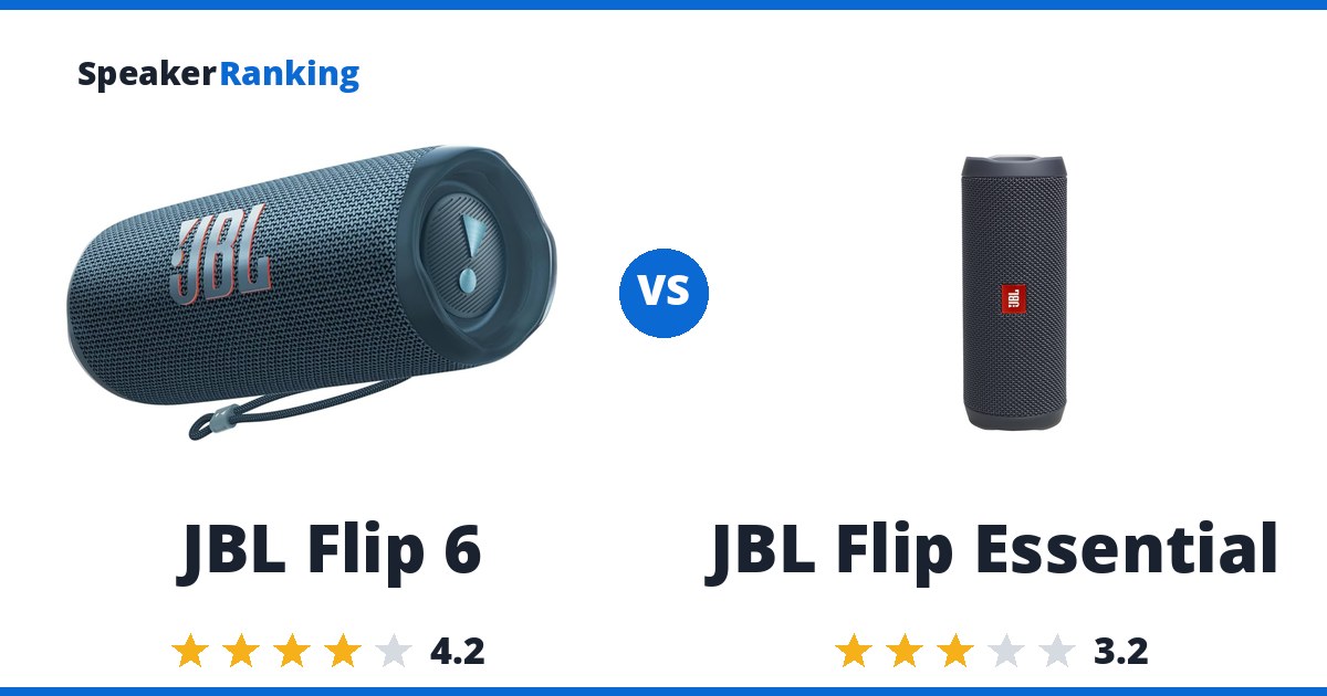 JBL Flip 6 vs JBL Flip Essential