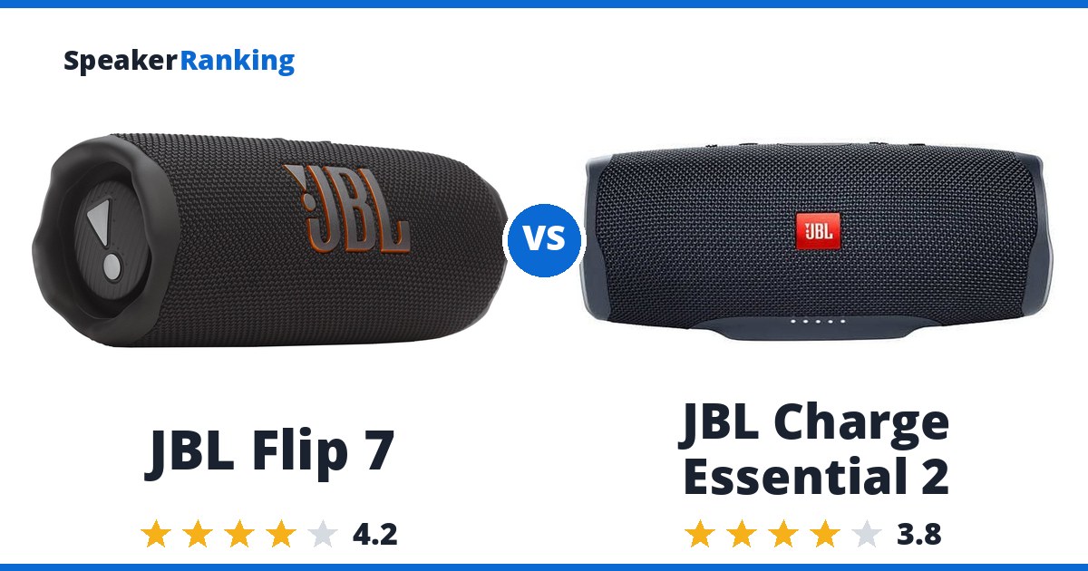 JBL Flip 7 vs JBL Charge Essential 2