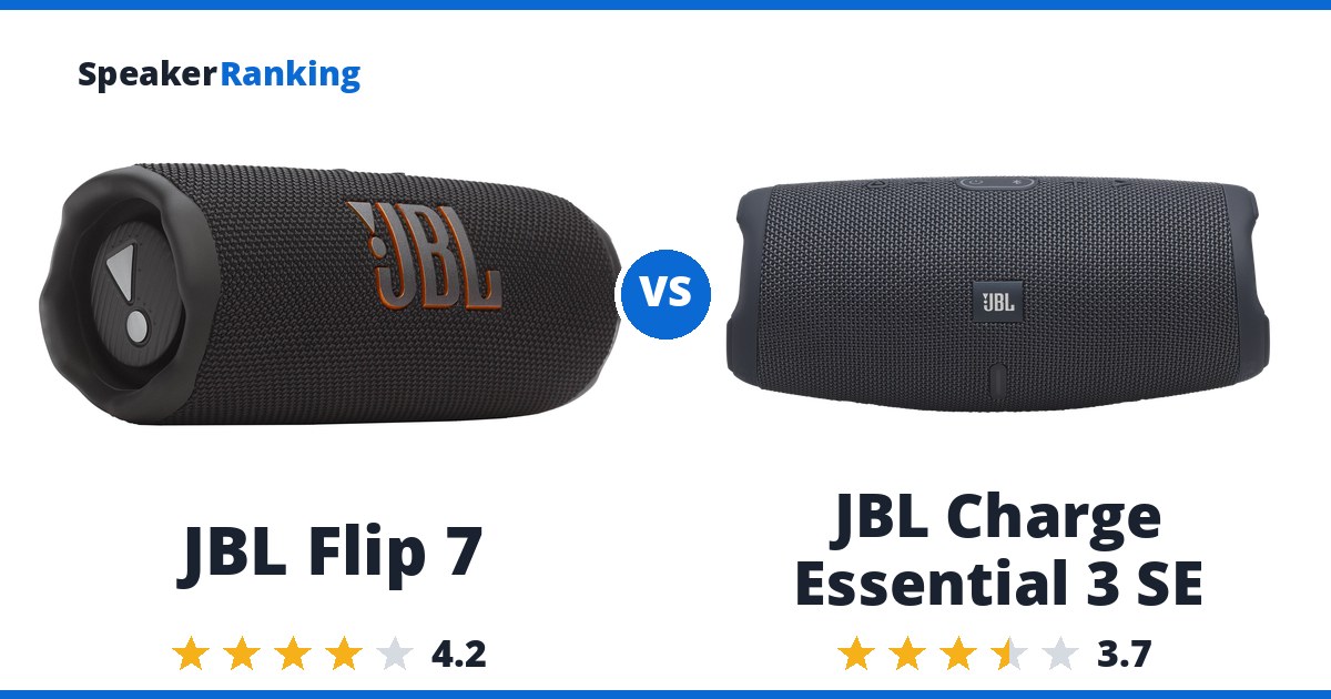 JBL Flip 7 vs JBL Charge Essential 3 SE