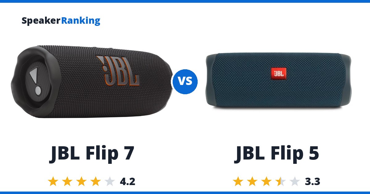 JBL Flip 7 vs JBL Flip 5