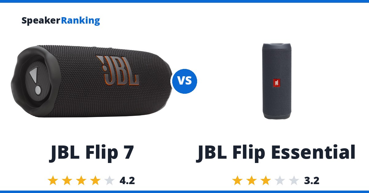 JBL Flip 7 vs JBL Flip Essential