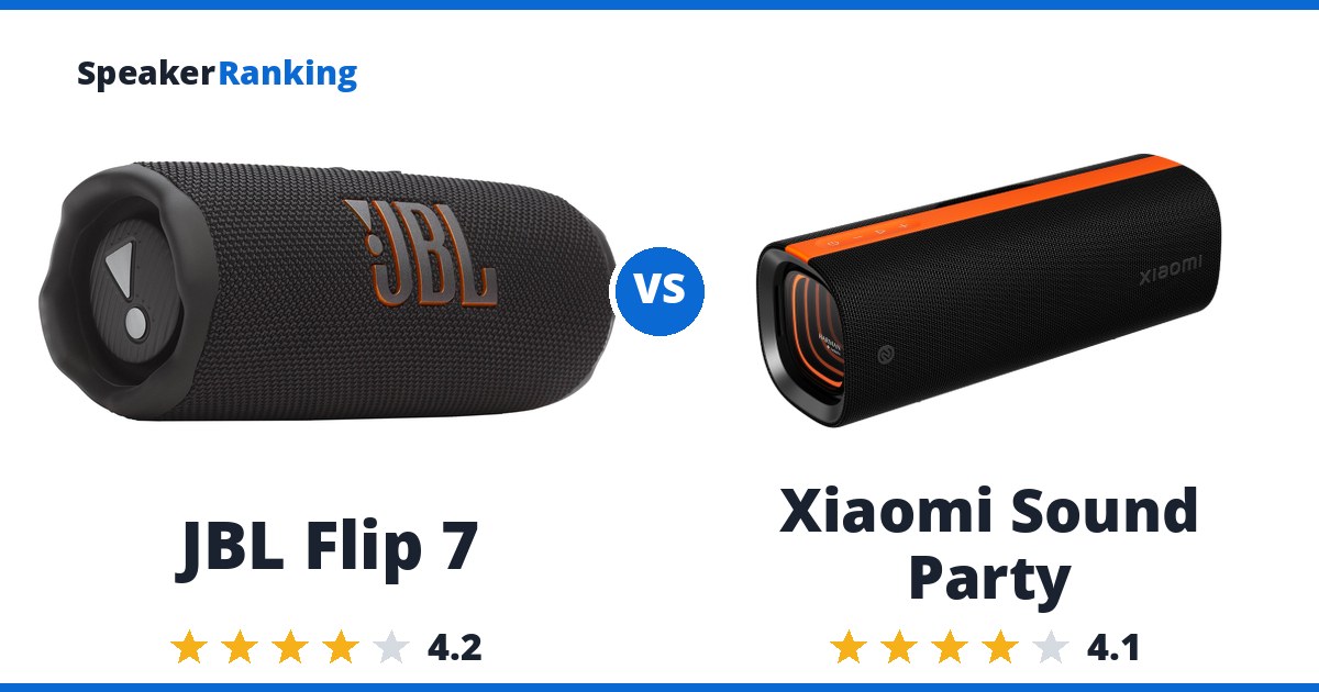 JBL Flip 7 vs Xiaomi Sound Party