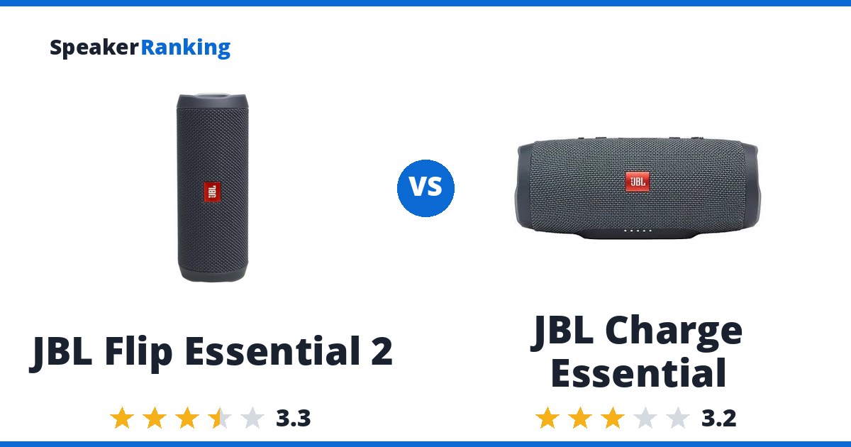 JBL Flip Essential 2 vs JBL Charge Essential