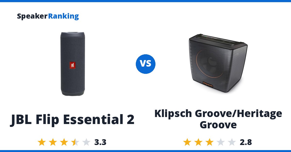 JBL Flip Essential 2 vs Klipsch Groove/Heritage Groove