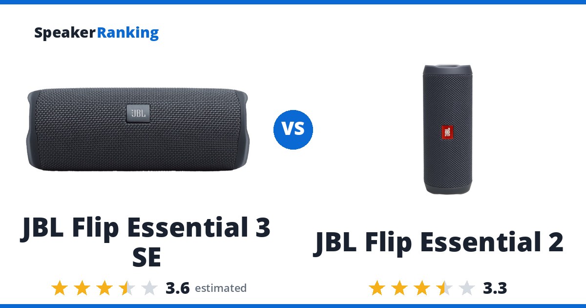 JBL Flip Essential 3 SE vs JBL Flip Essential 2