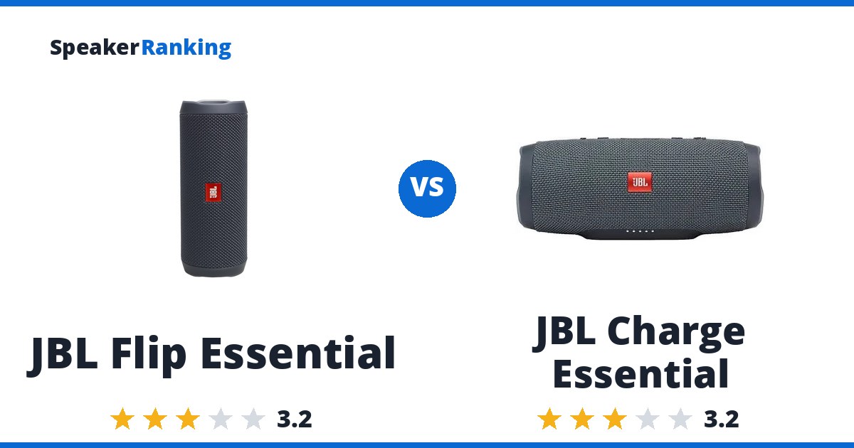 JBL Flip Essential vs JBL Charge Essential