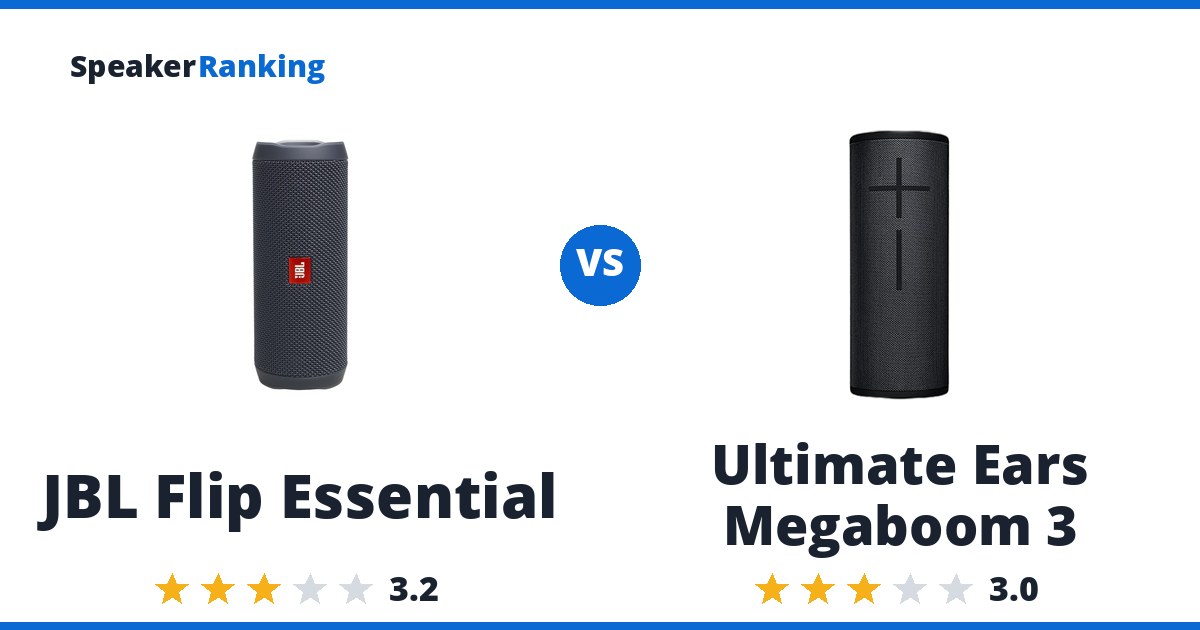 JBL Flip Essential vs Ultimate Ears Megaboom 3
