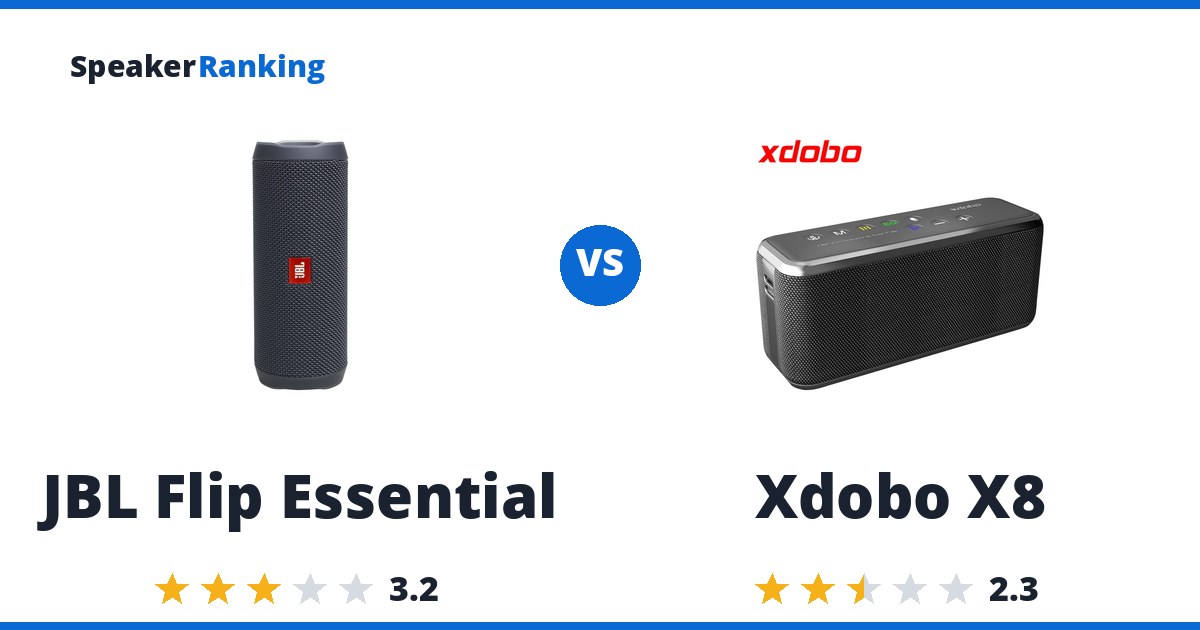 JBL Flip Essential vs Xdobo X8