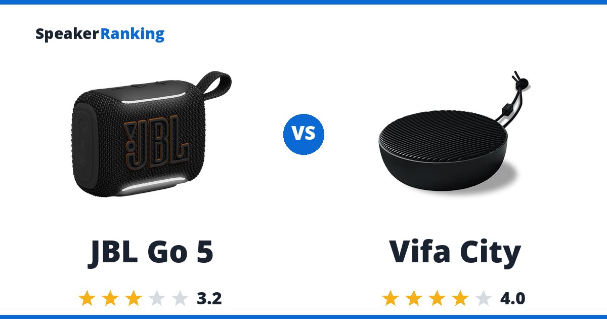 JBL Go 5 vs Vifa City