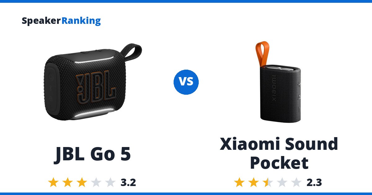 JBL Go 5 vs Xiaomi Sound Pocket