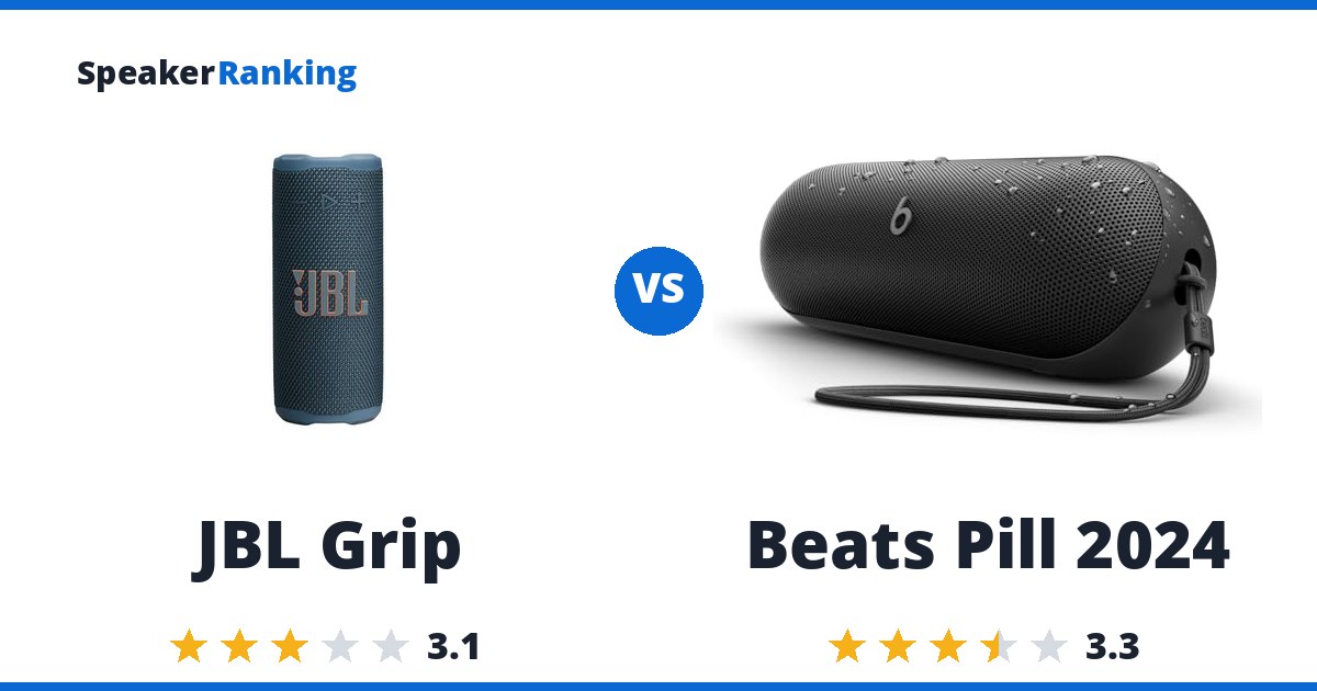 JBL Grip vs Beats Pill 2024