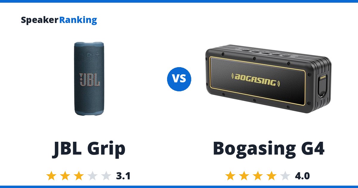 JBL Grip vs Bogasing G4