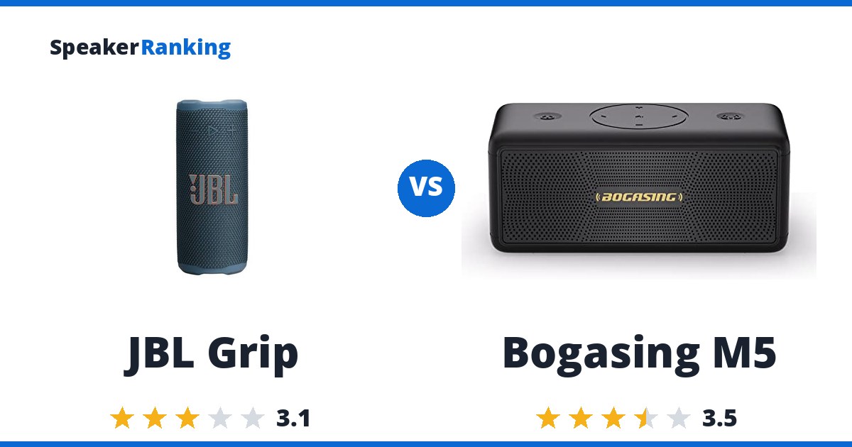 JBL Grip vs Bogasing M5