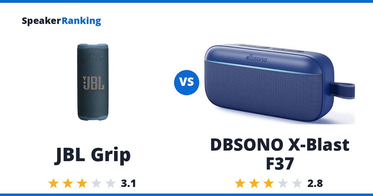 JBL Grip vs DBSONO X-Blast F37