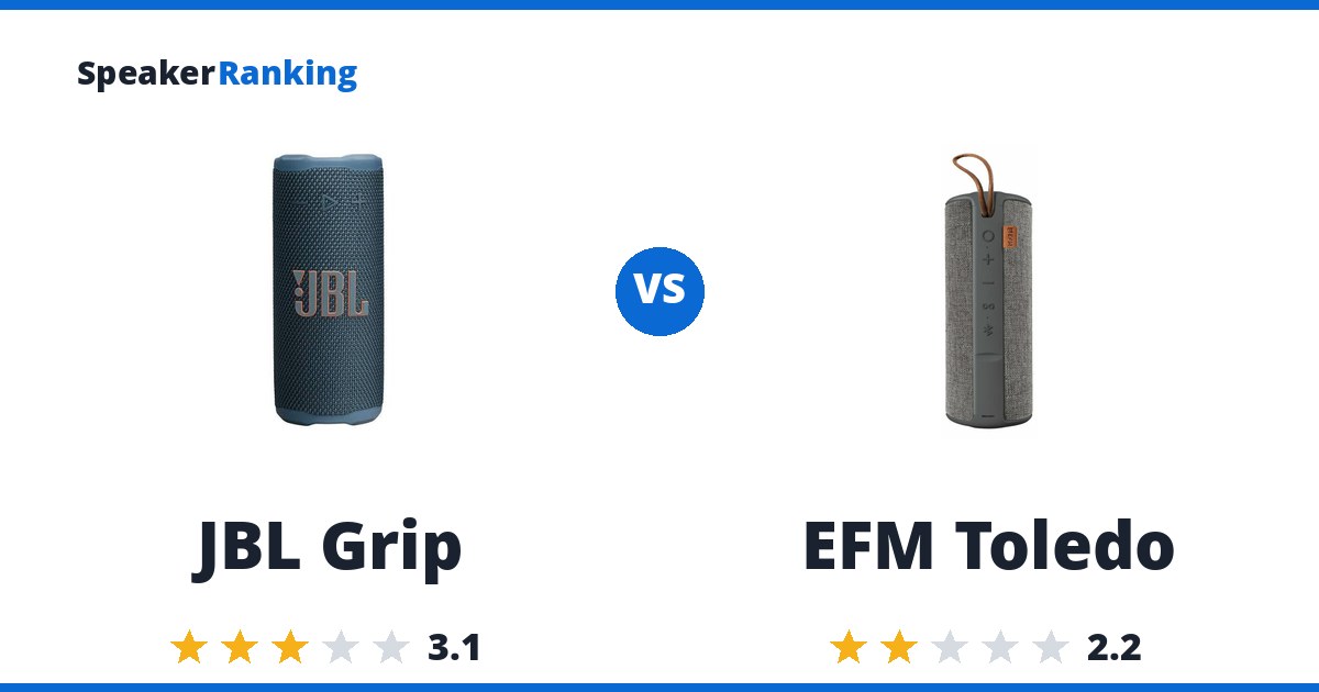 JBL Grip vs EFM Toledo