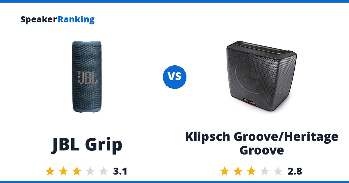JBL Grip vs Klipsch Groove/Heritage Groove