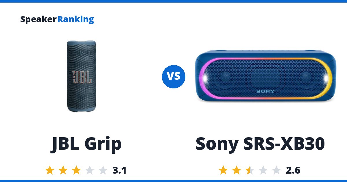 JBL Grip vs Sony SRS-XB30