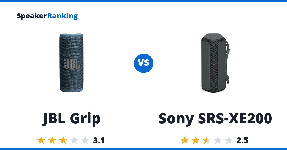 JBL Grip vs Sony SRS-XE200