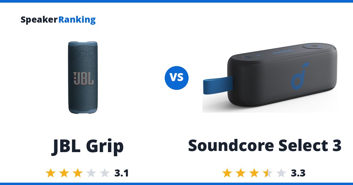 JBL Grip vs Soundcore Select 3