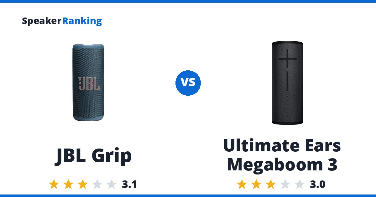 JBL Grip vs Ultimate Ears Megaboom 3