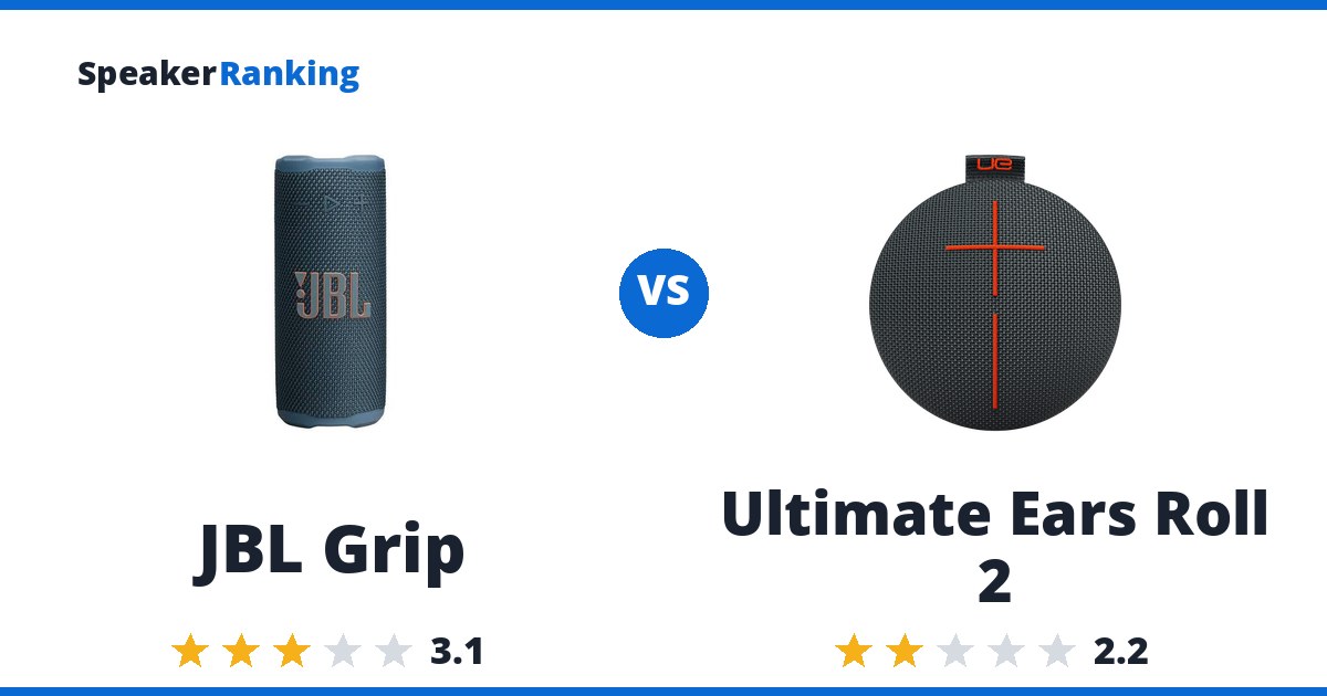 JBL Grip vs Ultimate Ears Roll 2