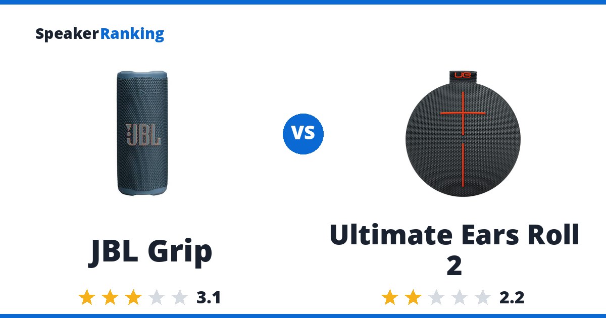 JBL Grip vs Ultimate Ears Roll 2