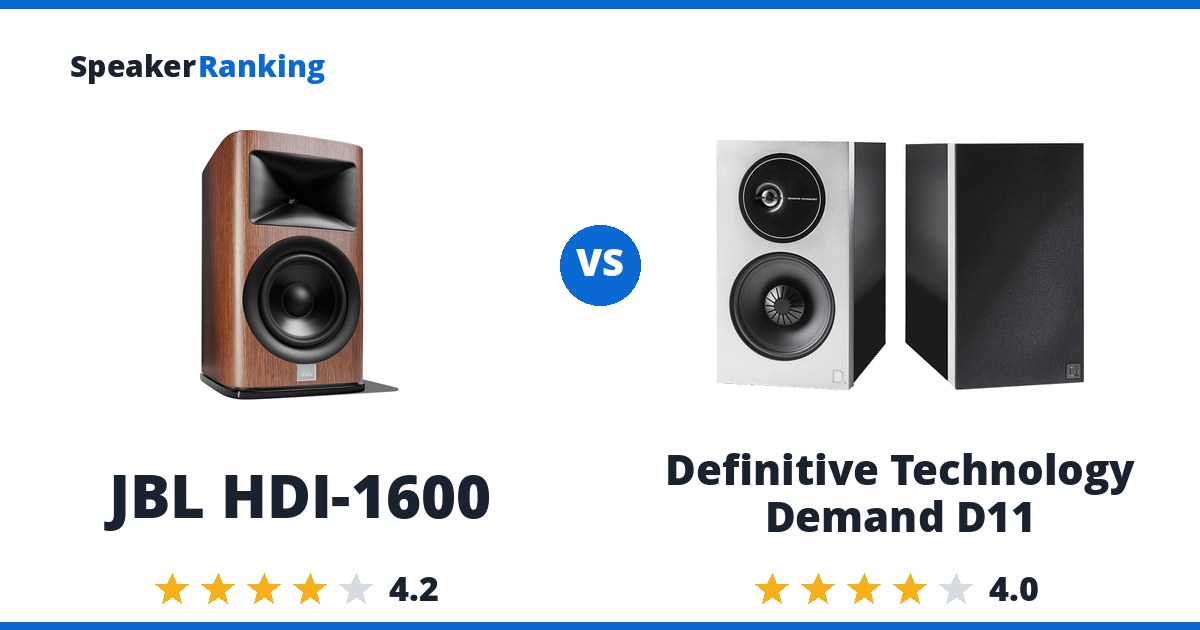JBL HDI-1600 vs Definitive Technology Demand D11