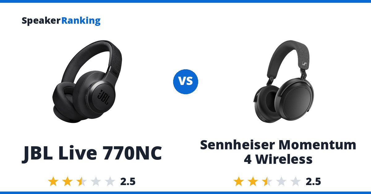JBL Live 770NC vs Sennheiser Momentum 4 Wireless