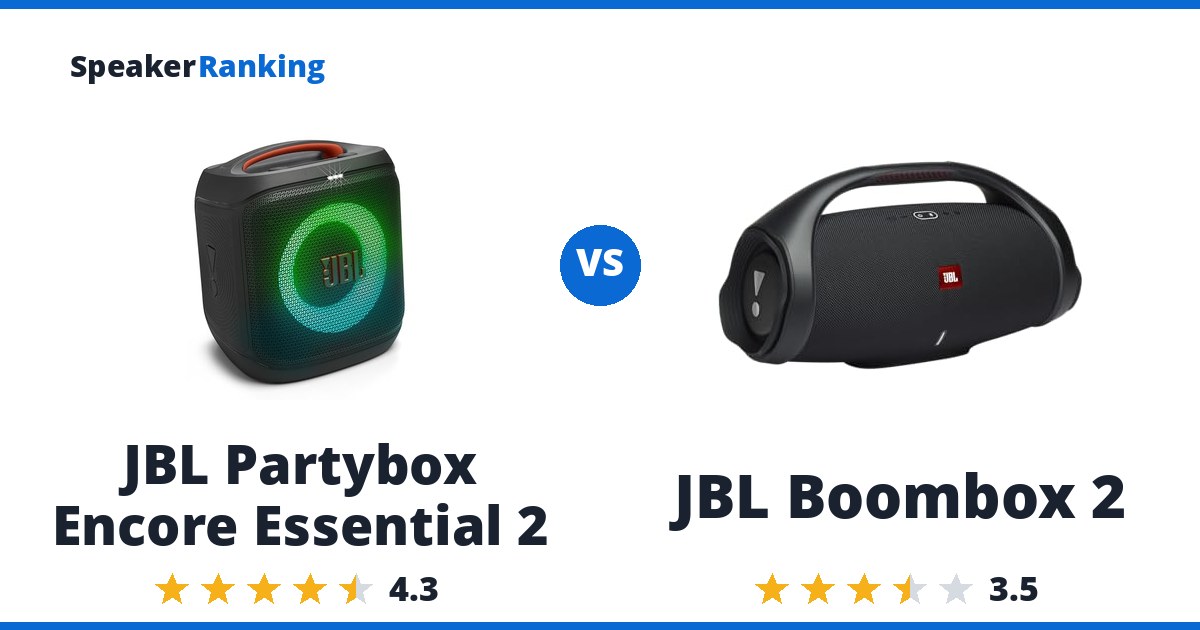 JBL Partybox Encore Essential 2 vs JBL Boombox 2