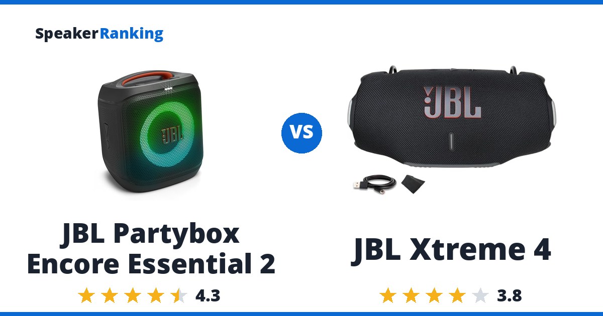 JBL Partybox Encore Essential 2 vs JBL Xtreme 4