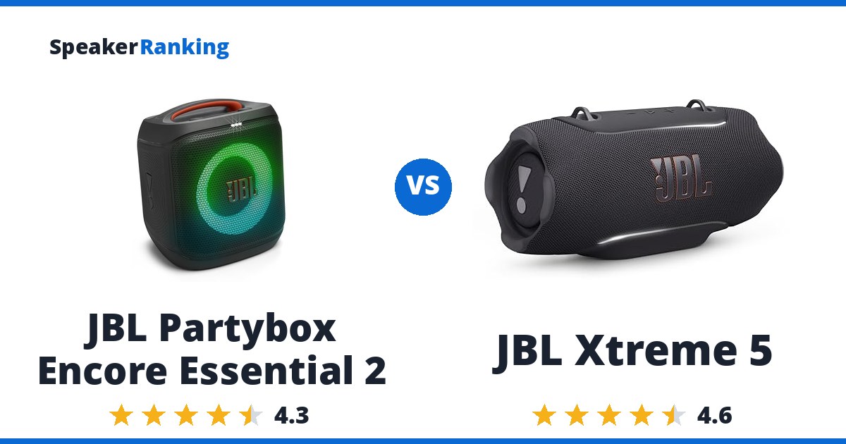 JBL Partybox Encore Essential 2 vs JBL Xtreme 5