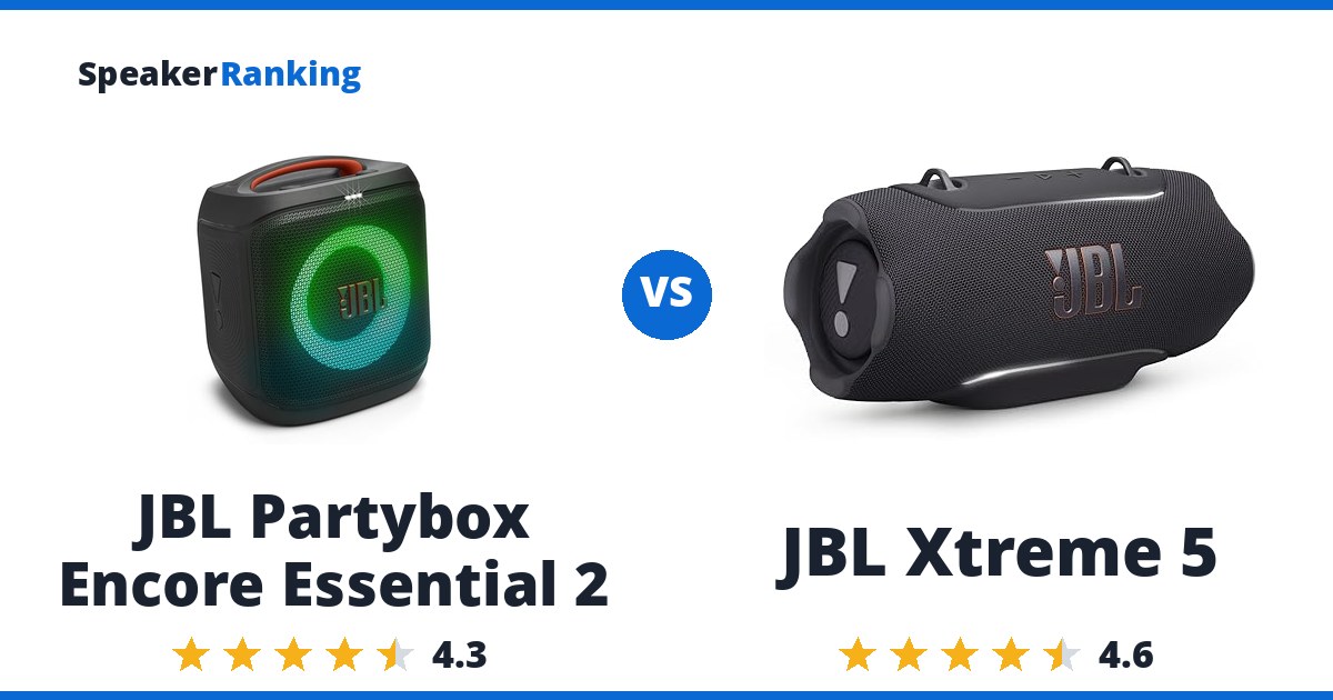 JBL Partybox Encore Essential 2 vs JBL Xtreme 5