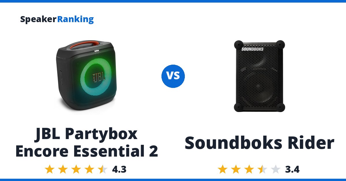 JBL Partybox Encore Essential 2 vs Soundboks Rider