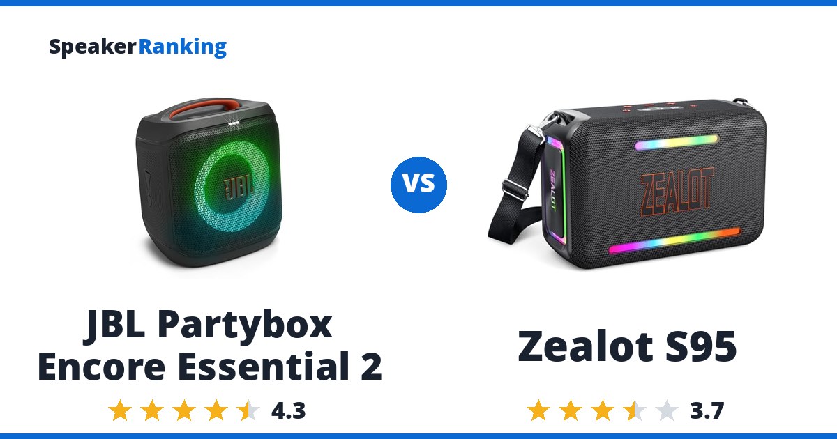 JBL Partybox Encore Essential 2 vs Zealot S95