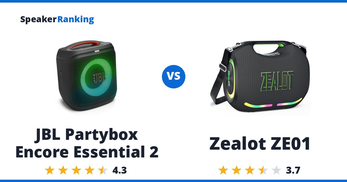 JBL Partybox Encore Essential 2 vs Zealot ZE01