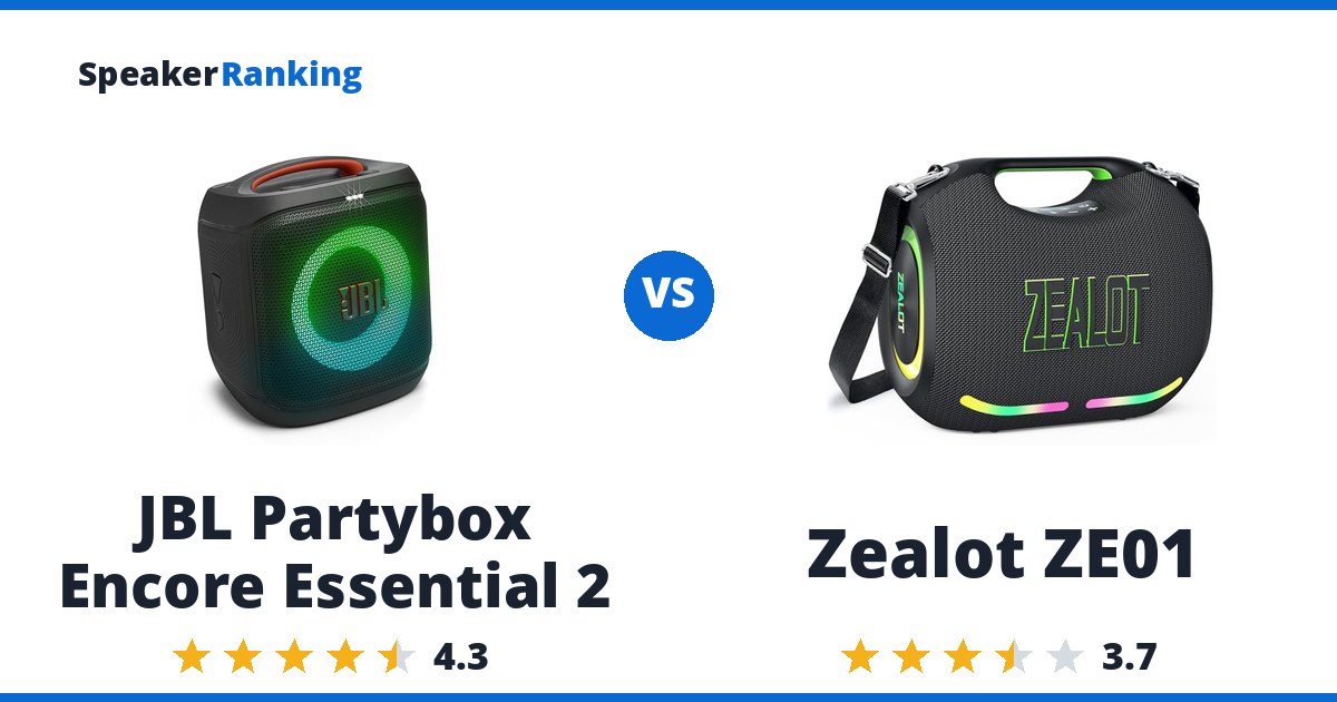 JBL Partybox Encore Essential 2 vs Zealot ZE01
