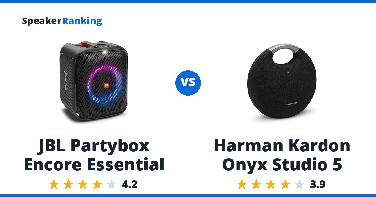 JBL Partybox Encore Essential vs Harman Kardon Onyx Studio 5