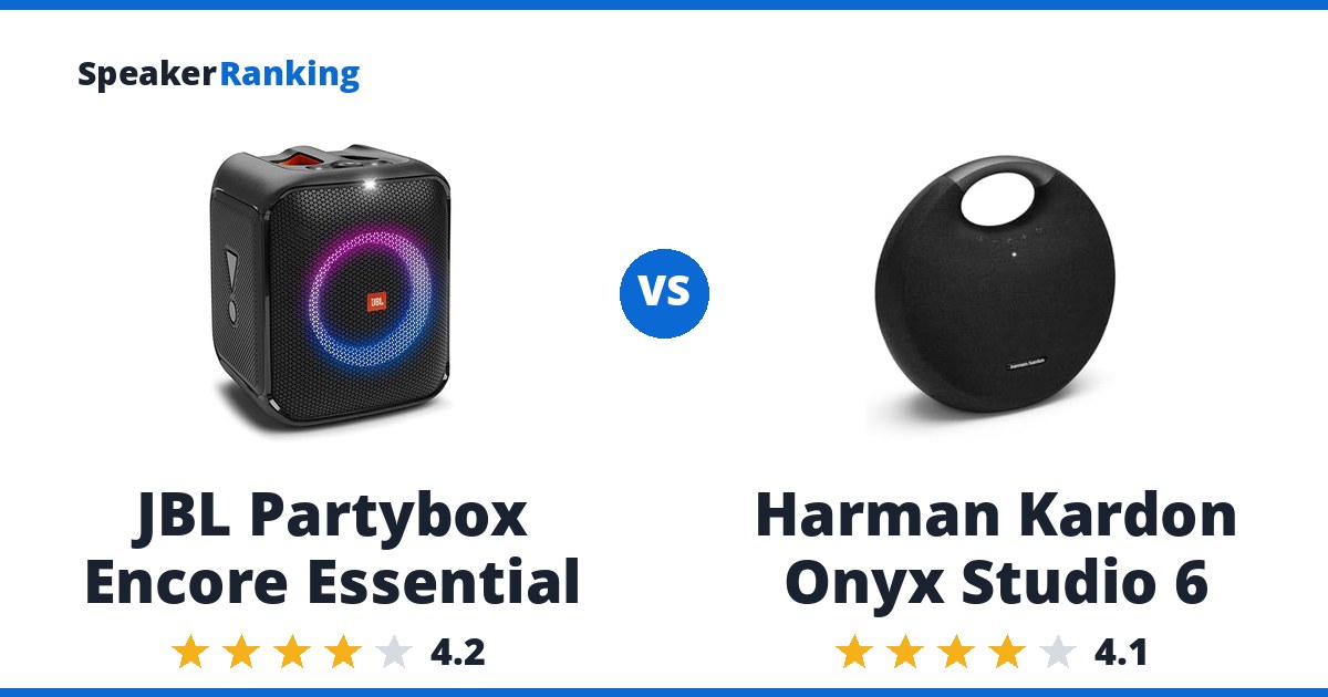 JBL Partybox Encore Essential vs Harman Kardon Onyx Studio 6