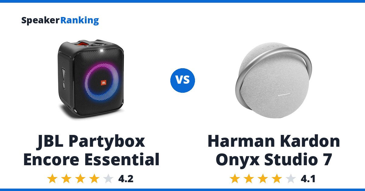 JBL Partybox Encore Essential vs Harman Kardon Onyx Studio 7