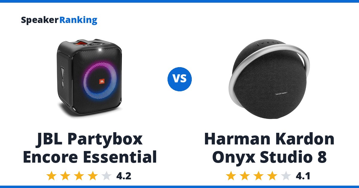 JBL Partybox Encore Essential vs Harman Kardon Onyx Studio 8