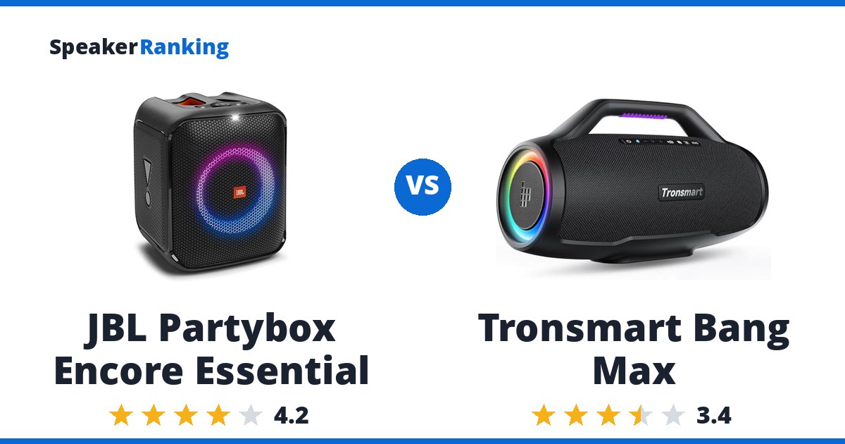 JBL Partybox Encore Essential vs Tronsmart Bang Max