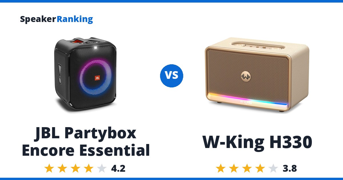 JBL Partybox Encore Essential vs W-King H330