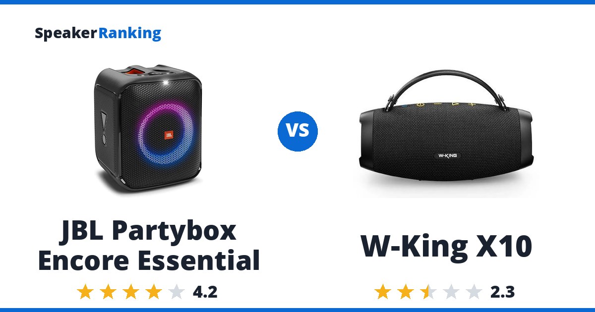 JBL Partybox Encore Essential vs W-King X10